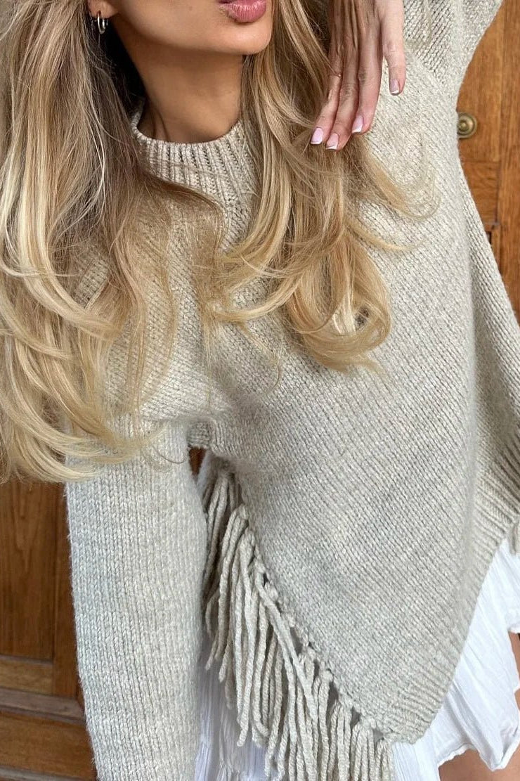 SOKYND Amy Tassel Knit Sweater SweaterSOKYND-469655-S-OS-75895S