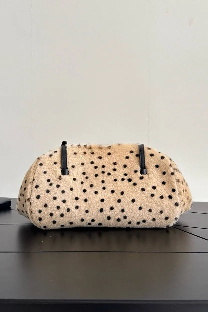 SOKYND Anna Cheetah Faux Fur Shoulder Bag BagSOKYND-427991-BEI-28-67735Beige28x12x18 cm