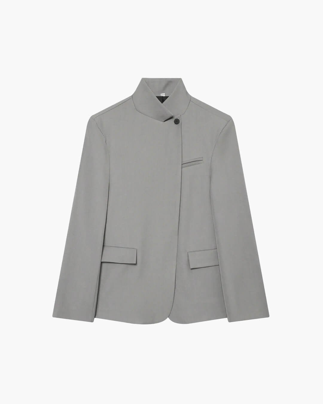 SOKYND Annie Vintage Asymmetric Blazer JacketSOKYND-119575-GRE-XS-14231GreyXS