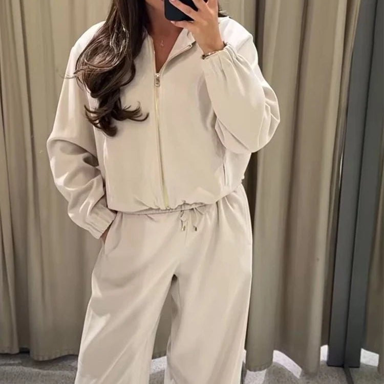 SOKYND Clara Hooded Tracksuit Set Matching SetsLG1772777205908639631SetBeigeXS