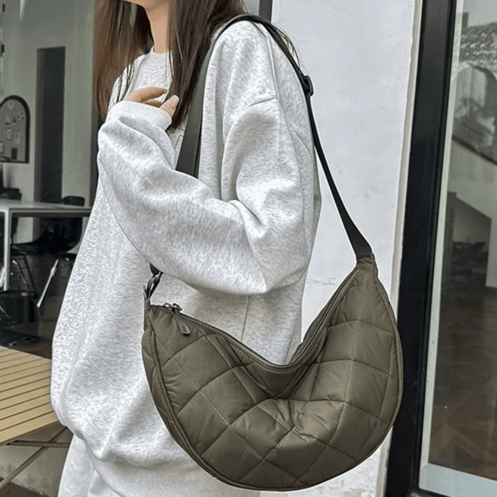 SOKYND Clara Nylon Crossbody Belt Bag BagSOKYND-266199-DAR-OS-50135Darkbrown