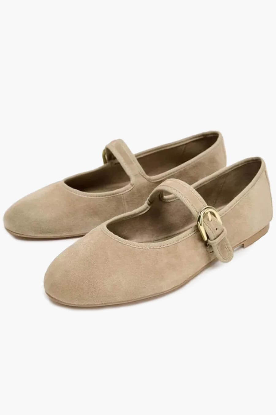 SOKYND Dunja Suede Ballet Flats Shoes38