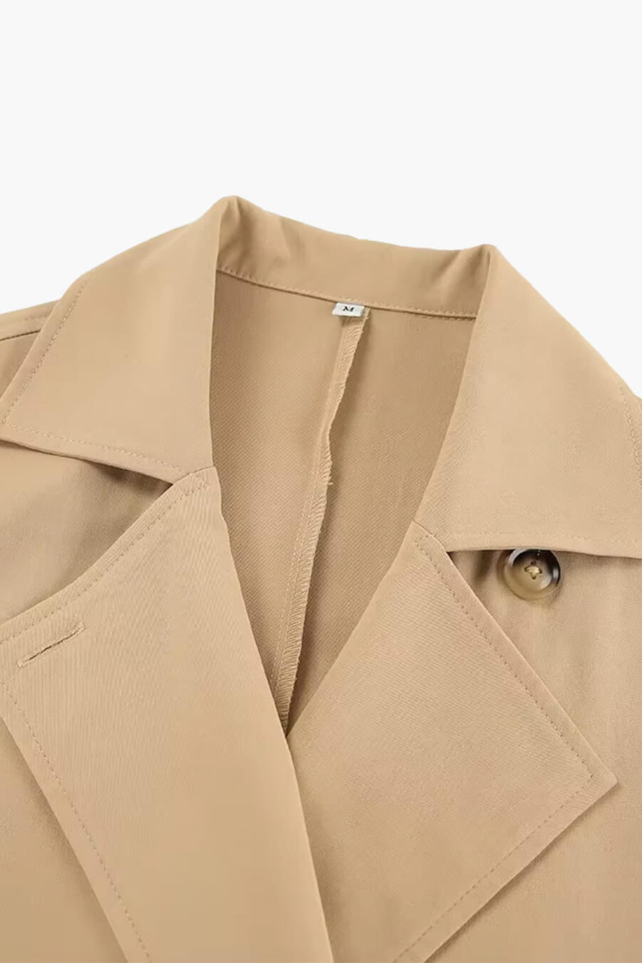 SOKYND Esther Classic Double Breasted Trench Coat CoatSOKYND-187735-BEI-M-65559BeigeM