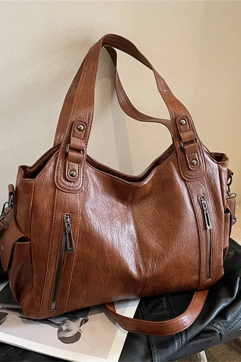 SOKYND Hannah Shoulder Bag BagSOKYND-315927-BRO-R-86071BrownRegular
