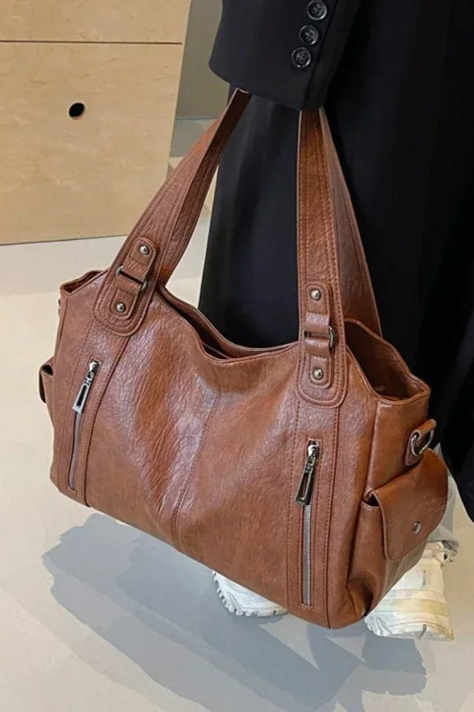 SOKYND Hannah Shoulder Bag BagSOKYND-315927-BRO-R-86071BrownRegular