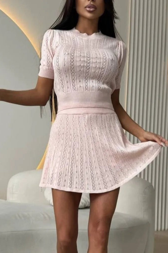 SOKYND Margot Two-Piece Short Skirt Suit Set Matching SetsSOKYND-987991-PIN-XS-05079PinkXS