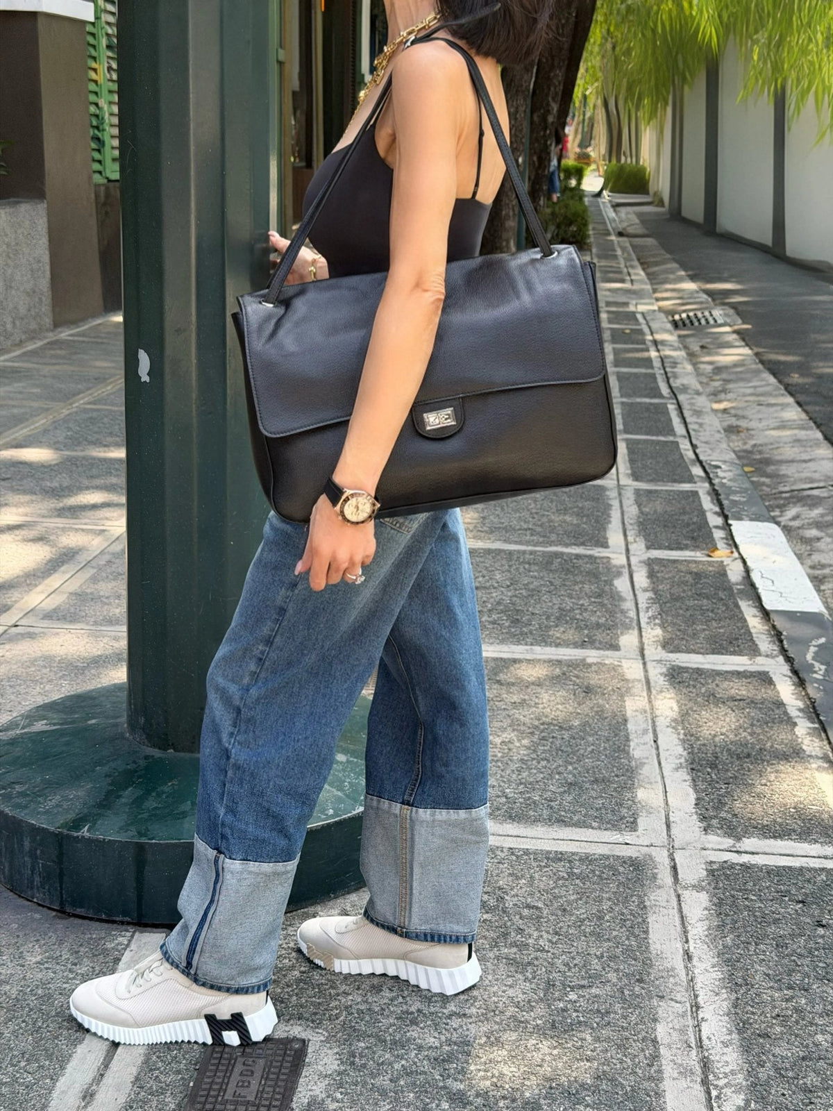 SOKYND Melissa Crossbody Shopper Bag BagSOKYND-313687-BLA-OS-98935SmallBlack