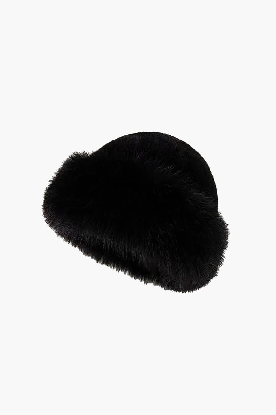 SOKYND Adkia Faux Fur Hat in Black