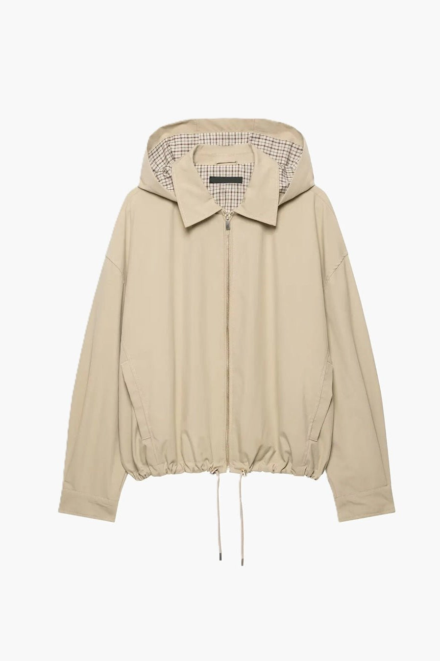 SOKYND Nicole Hooded Zip Jacket JacketSOKYND-213655-BEI-S-72503BeigeS