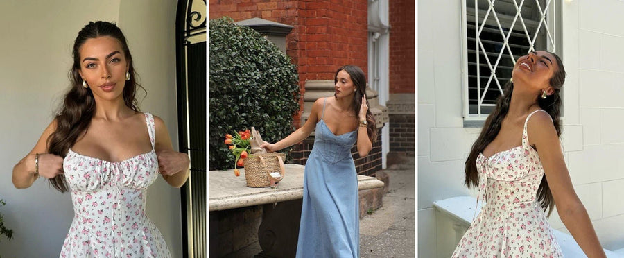 Five August Moments, One Midi Dress: Yours, Styled