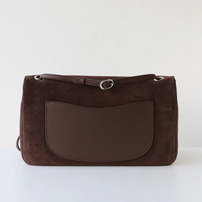 Olivia Frosted Leather Retro Tote Bag