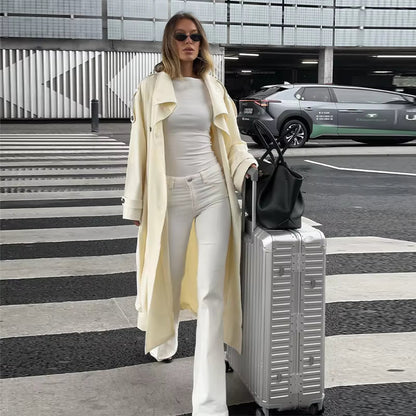 Olivia Belted Trench Coat
