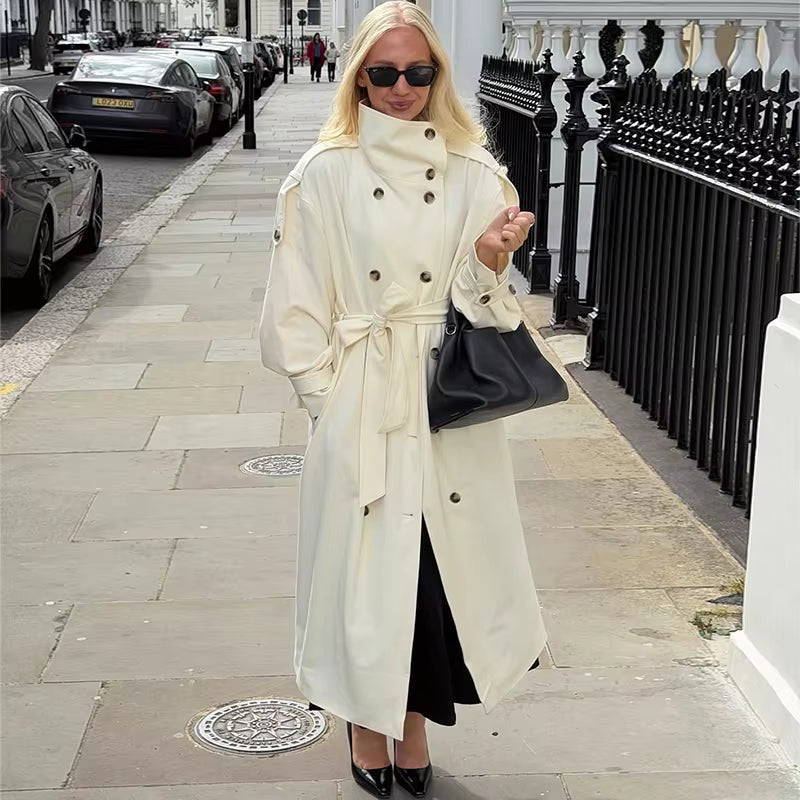 Olivia Belted Trench Coat