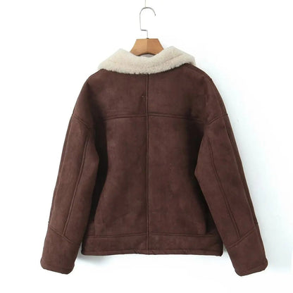 Jane Faux Leather Moto Jacket