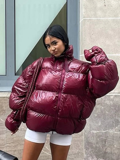Linda Shiny Puffer Jacket