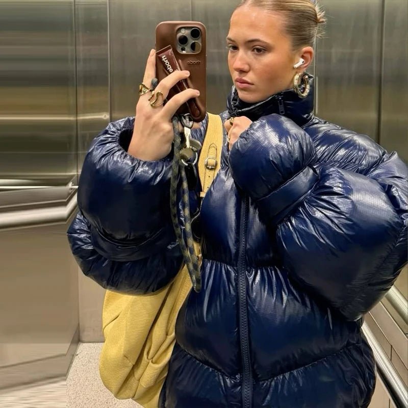 Linda Shiny Puffer Jacket