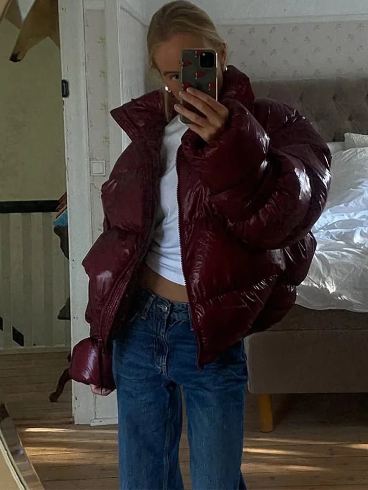 Linda Shiny Puffer Jacket