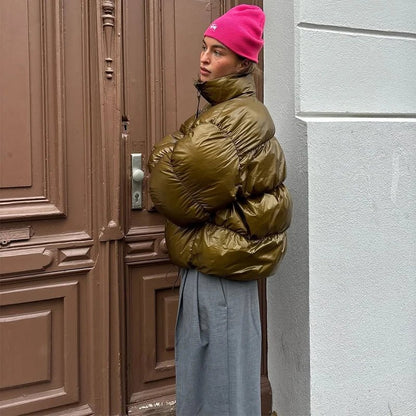 Linda Shiny Puffer Jacket