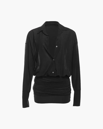 Sienna Long Sleeve Shirt Dress