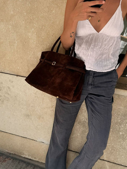 Isabel Suede Bag