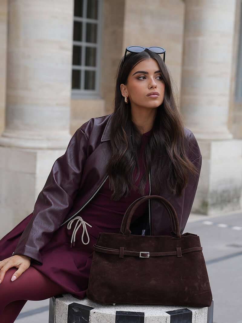 Isabel Suede Bag