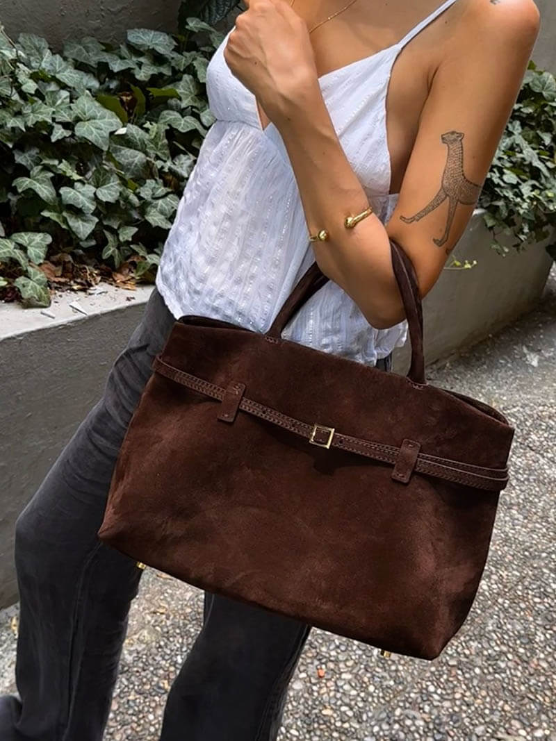 Isabel Suede Bag