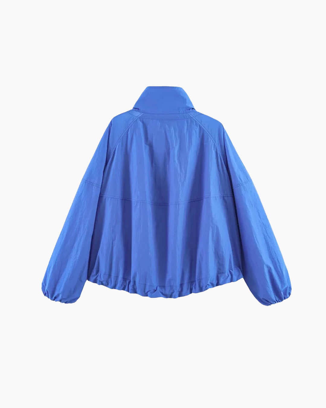 Helen Stand Collar Windbreaker Jacket