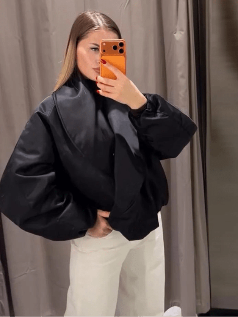 Claudia Oversized Bomber Jacket