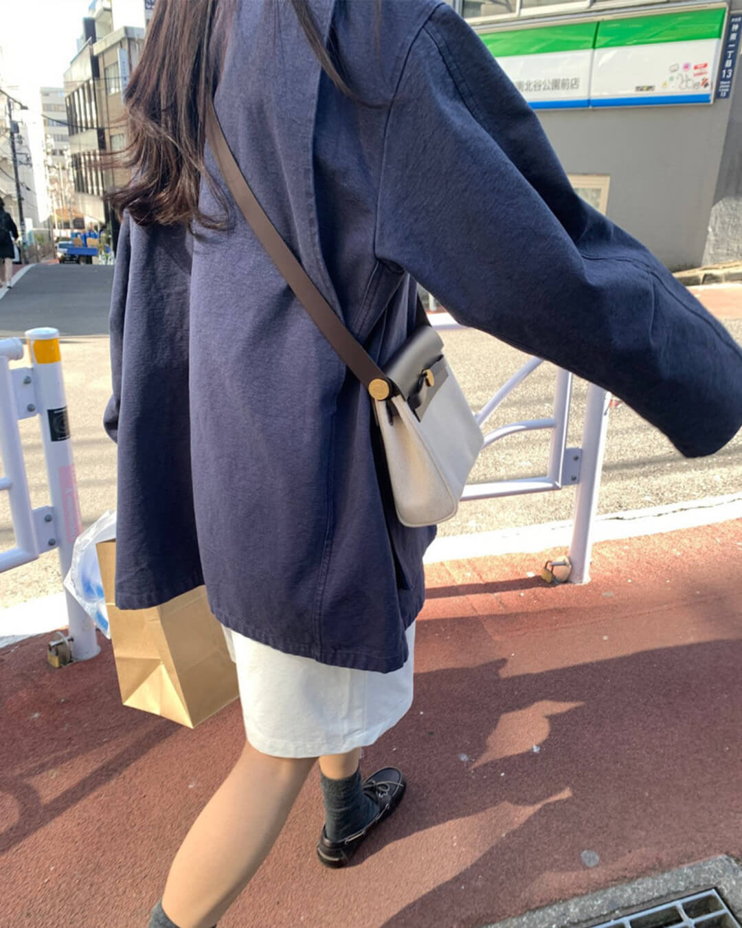 Helena Contrast Collar Utility Jacket