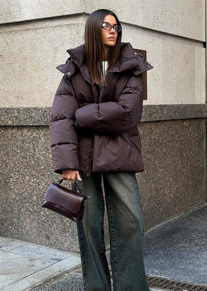 Lola Oversized Puffer Jacket with Detachable Hood