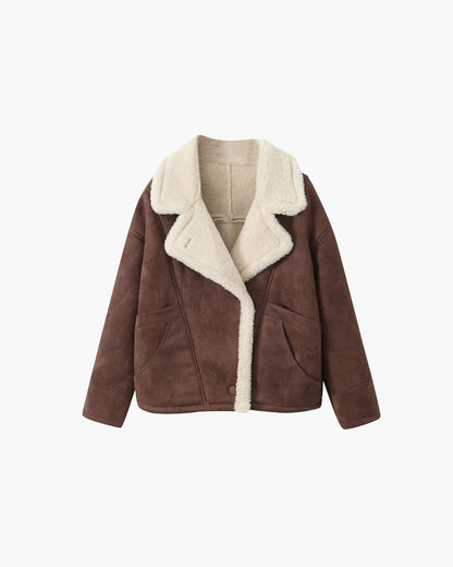Jane Faux Leather Moto Jacket