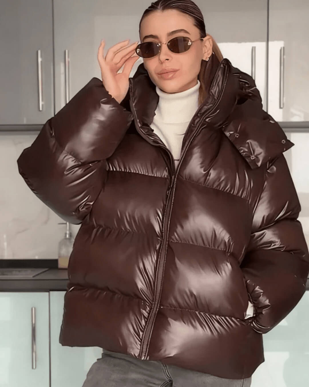 Davina Hooded Puffer Jacket