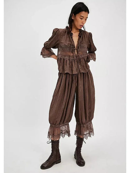 Jasmine Lace Lantern Suit