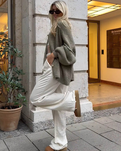 Lisa Long Cardigan Knit