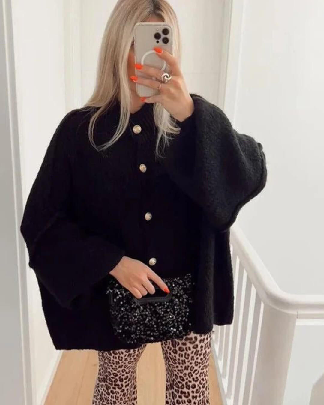 Lisa Long Cardigan Knit