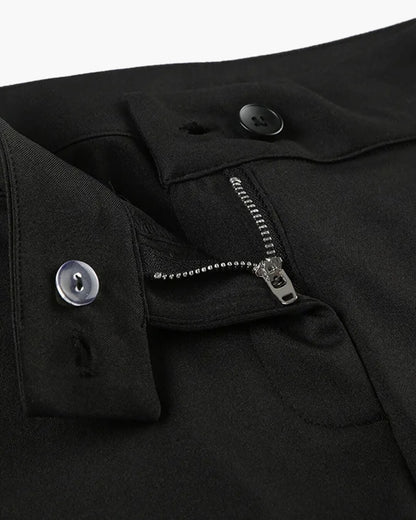 Xanthe Black Capri Activewear Pants