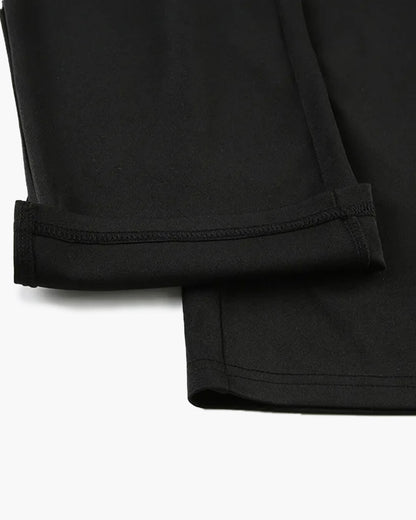 Xanthe Black Capri Activewear Pants