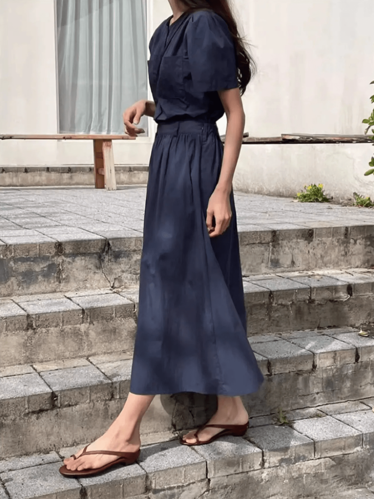 SOKYND Angela Clip Toe Flat Slipper ShoesSOKYND-910551-BUR-35-43991Burgundy35