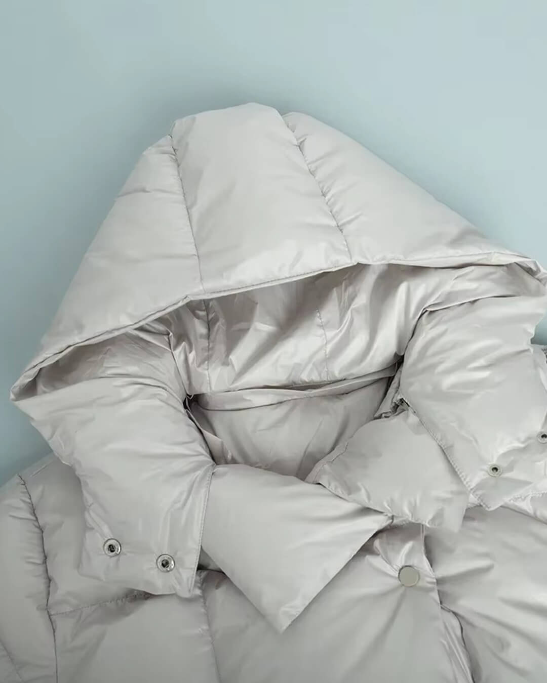 SOKYND Bettina Puffer Jacket Coats & JacketsAn1767625273841637856Light GrayS