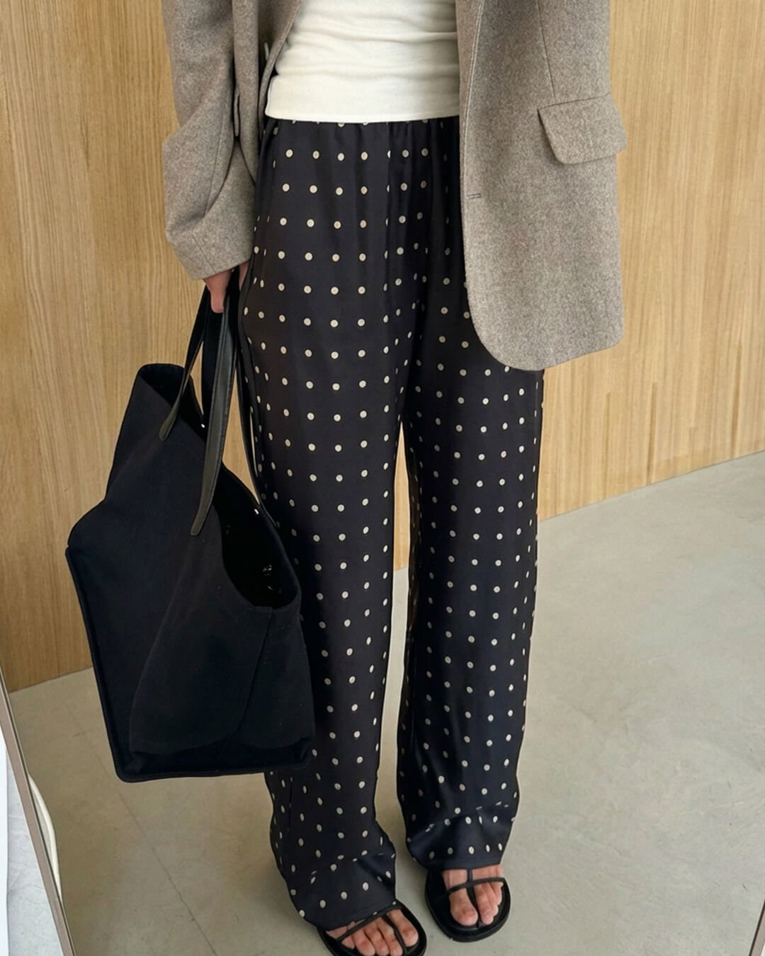 SOKYND Catalina Polka Dot Satin Pants BottomsSOKYND-829527-S-OS-64791S