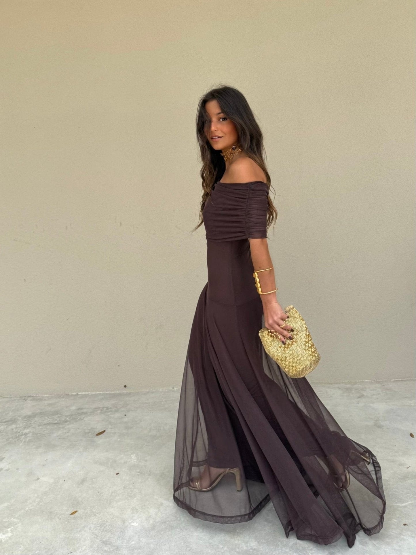 SOKYND Clarice Mesh Maxi Dress DressespT1772777205906624904L