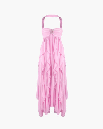 SOKYND Emmi Strapless Ruffled Maxi Dress DressSOKYND-866519-BAB-S-82775Baby PinkS