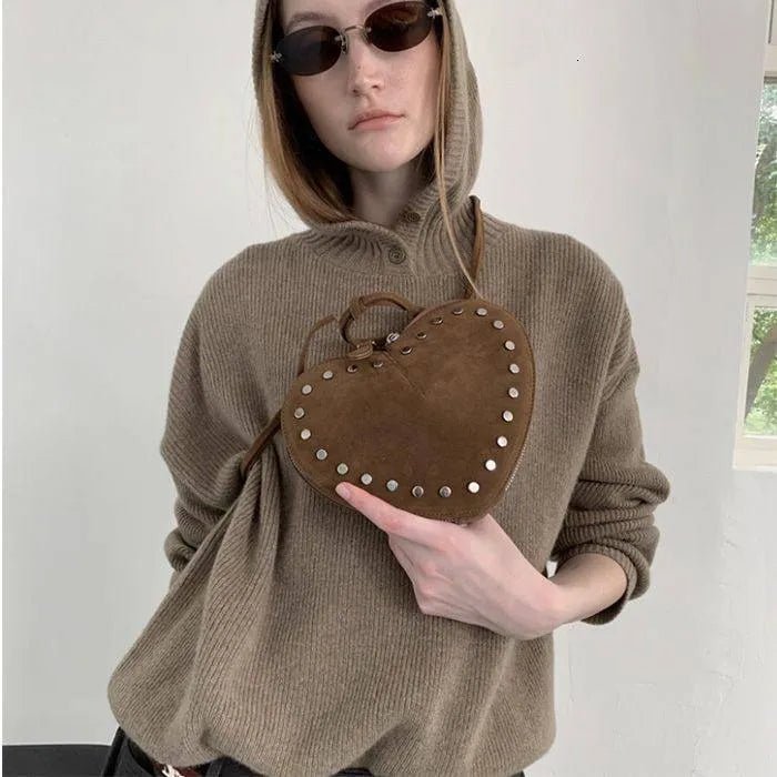 SOKYND Erica Vintage Faux Suede Crossbody BagSOKYND-705687-KHA-OS-38295Khaki