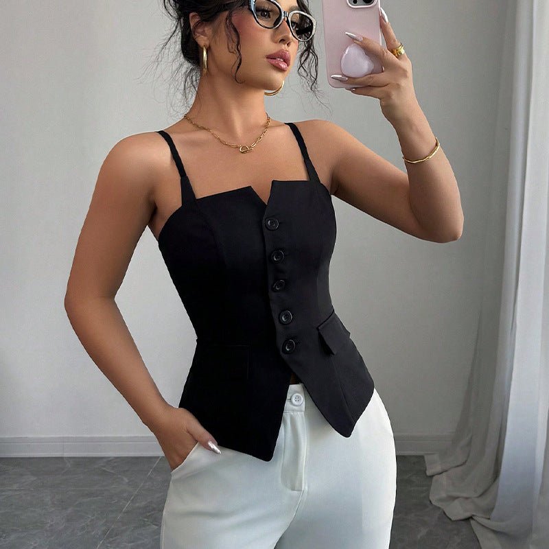 SOKYND Fabia Tailored Sleeveless Top TopsS