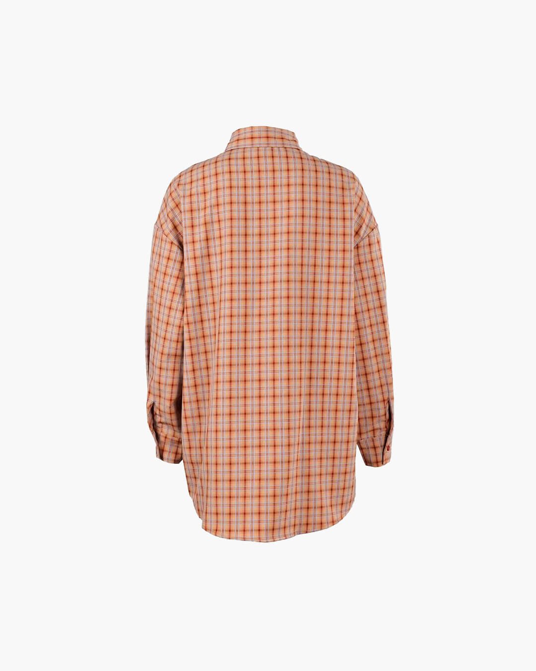 SOKYND Helen Oversized Plaid Shirt Blouse BlouseSOKYND-892823-ORA-M-54839OrangeM