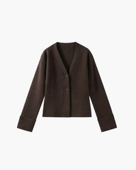 Isabel V-Neck Buttoned Cardigan