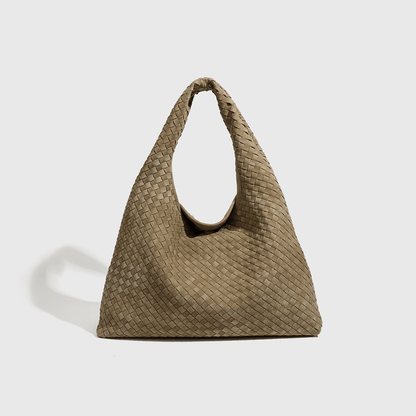 SOKYND Lola Woven Faux Suede Tote Bag BagSOKYND-493847-BEI-OS-81719Beige