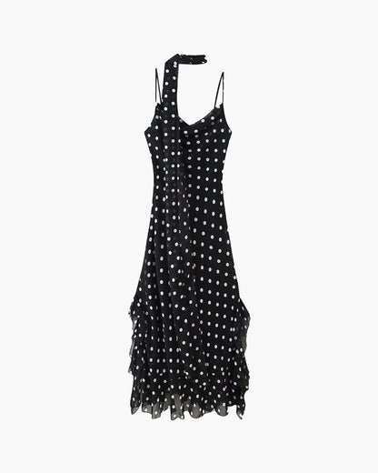 SOKYND Maica Polka Dot Maxi Dress DressXS