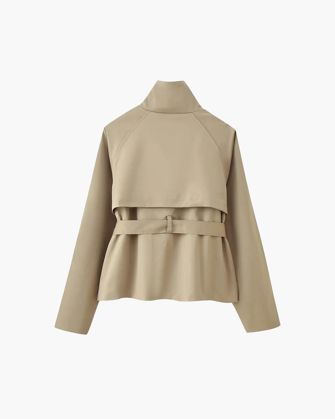 SOKYND Mara Stand Collar Crop Trenchcoat Coats & JacketsgV1774219786663207144TrenchXS