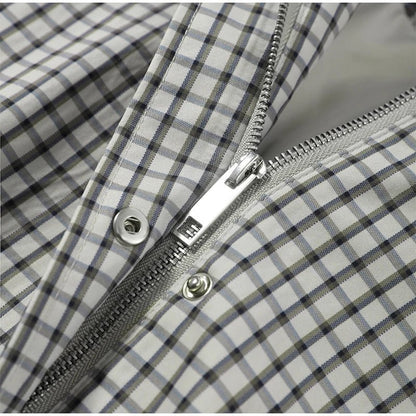 SOKYND Neva Plaid Zip Jacket JacketPlaidM
